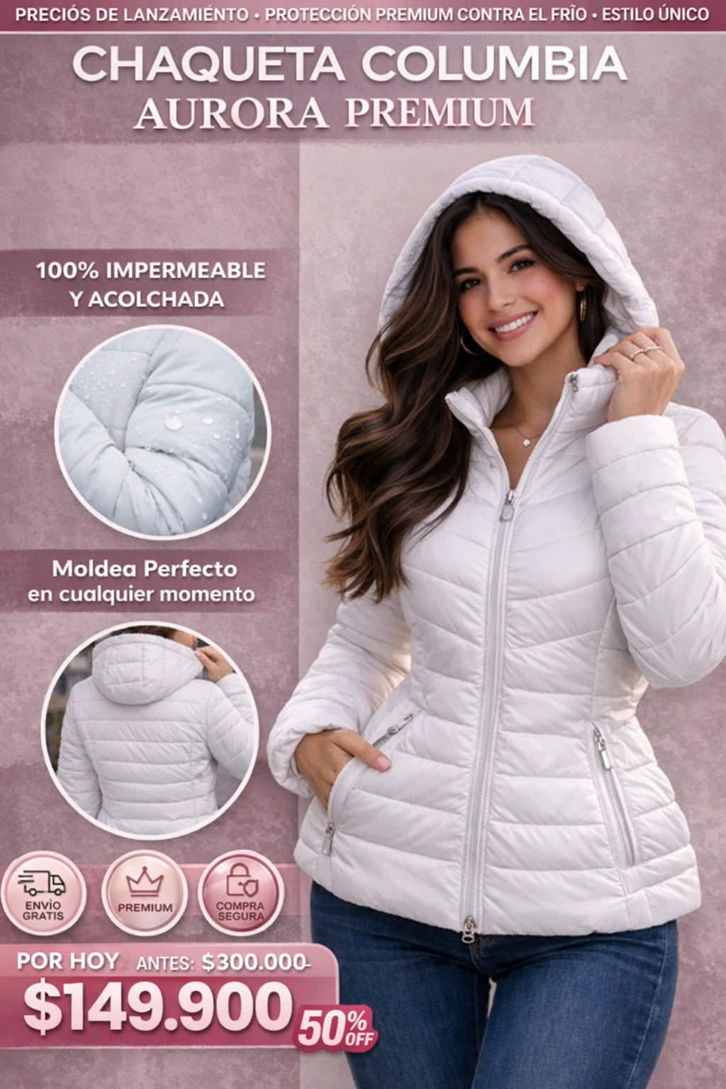 CHAQUETA COLUMBIA AURORA PREMIUM