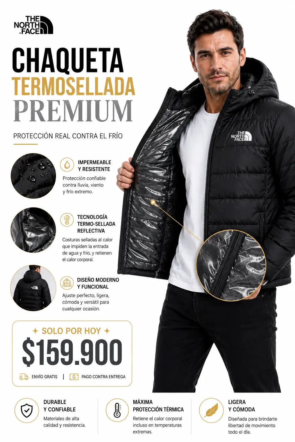 CHAQUETA NORTHFACE PREMIUM TERMOSELLADA (2)