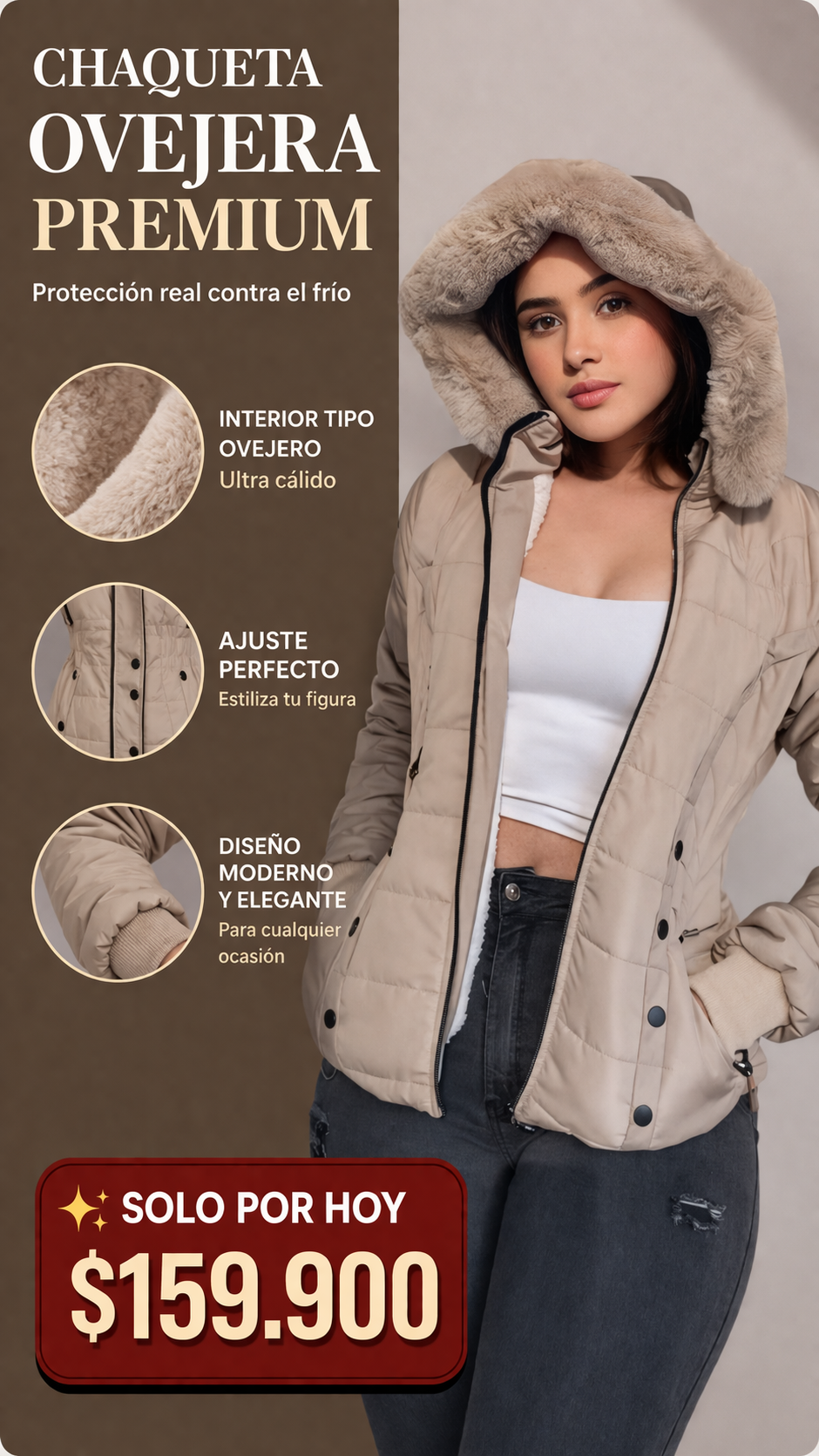 CHAQUETA OVEJERA PREMIUM