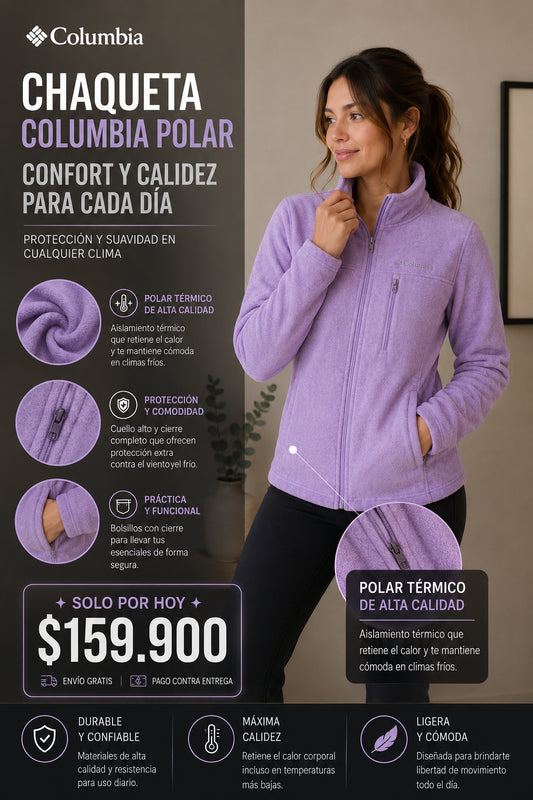 CHAQUETA COLUMBIA POLAR