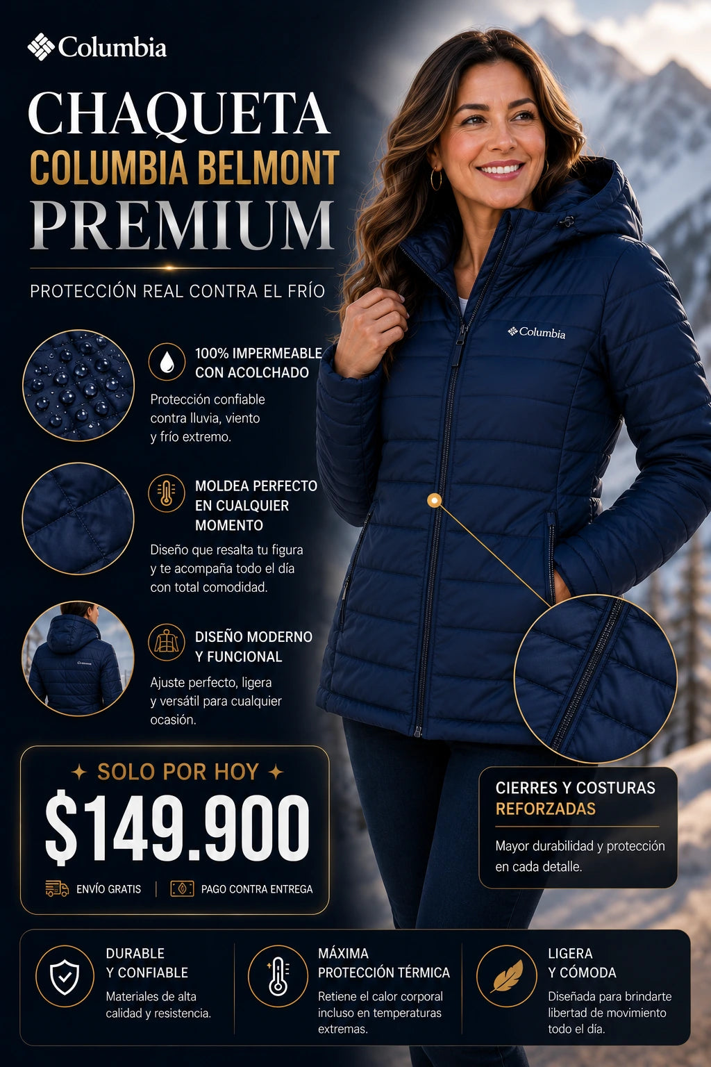 CHAQUETA COLUMBIA BELMONT PREMIUM